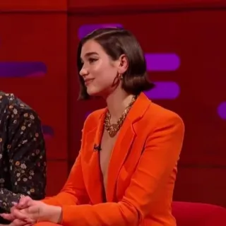 🖇 a91a3a08 Dua Lipa Dua Lipa, penyanyi, selebriti, potret telegram sticker