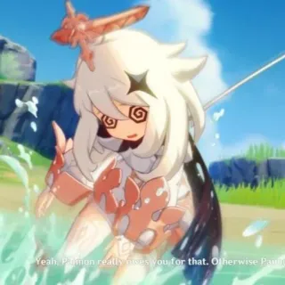 😵 01a248e4 Paimon Genshin Impact Yeah, Paimon really gives you for that. Otherwise Paimon 派蒙, 原神, 动漫, 游戏 telegram sticker