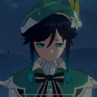 🌟 0f8905f6 Venti Genshin Impact 动漫, 电子游戏, 角色, 温迪, 原神 telegram sticker