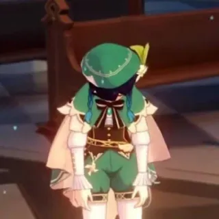 😔 64ceaa59 Venti Genshin Impact 温迪, 原神, 动漫, 游戏, 角色, 悲伤 telegram sticker