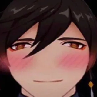 ☺️ 94f67e3c Zhongli Genshin Impact 钟离, 原神, 游戏, 动漫 telegram sticker