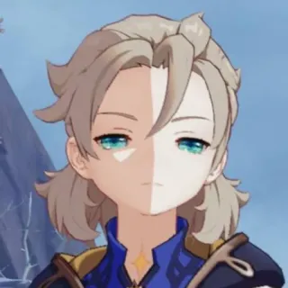 😑 95104cfc Albedo Genshin Impact 阿贝多, 原神, 动漫, 角色, 游戏, 金发 telegram sticker