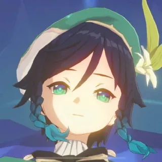 🌟 f75de79d Venti Genshin Impact 温迪, 原神, 动漫, 游戏, 卡通, 可爱 telegram sticker