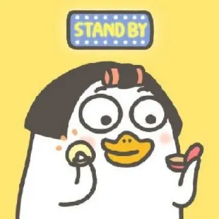 Duck Duck by @susuimut telegram stickers