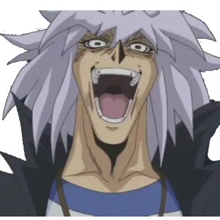 😆 ba42bf29 Pegasus Yu-Gi-Oh! อนิเมะ, มังงะ, ยูกิโอ, เพกาซัส, ตัวร้าย, การ์ตูน telegram sticker