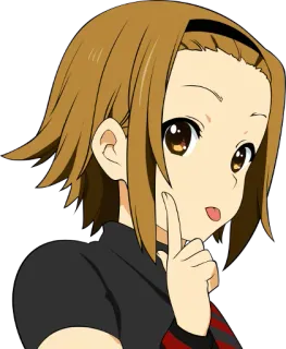 😛 9641d09e Anime, Cartoon, Meisje, Leuk, Portret telegram sticker