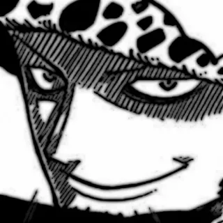 🗯 30017452 Trafalgar Law One Piece Anime, Mangá, Pirata, One Piece, Trafalgar Law whatsapp sticker