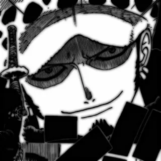 🗯 72a0fa32 Trafalgar Law One Piece Anime, Mangá, One Piece, Trafalgar Law, Espada, Personagem, Pirata whatsapp sticker