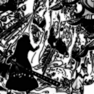 🗯 82b66a8a espada, luta, anime, mangá, guerra, combate, arma whatsapp sticker