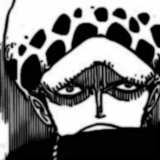 🗯 a0fc5afb Trafalgar Law One Piece Anime, Mangá, One Piece, Trafalgar Law, Personagem, Pirata whatsapp sticker