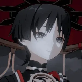 😊 1210cb33 Wanderer Genshin Impact Anime, Gra wideo, Genshin Impact, Wędrowiec, Scaramouche telegram sticker