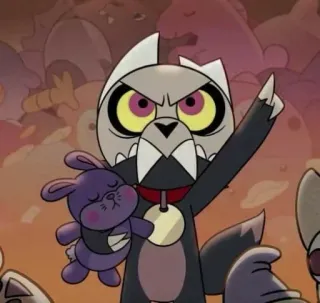 😤 12cb6b87 King The Owl House Cartone animato, The Owl House, King, Demone, Carino, Fantasy telegram sticker