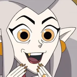 🥺 2007c50b Eda Clawthorne The Owl House Eda, The Owl House, cartone animato, personaggio, strega, gufo telegram sticker