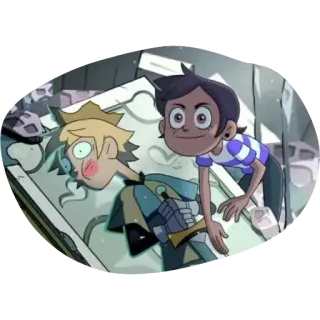 ⏰ 38edd48a Hunter The Owl House cartoni animati, animato, fantasy, strega, magia, fanart telegram sticker