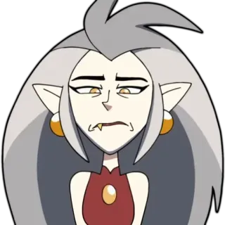 😑 4386b248 Eda Clawthorne The Owl House cartone animato, strega, The Owl House, Eda Clawthorne, Eda telegram sticker