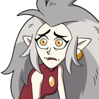 😢 517a6014 Eda Clawthorne The Owl House cartone animato, owl house, eda clawthorne, disney, personaggio, strega telegram sticker