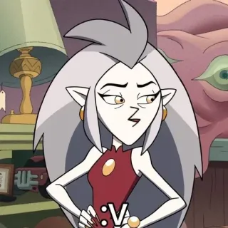 🤔 86348e0b Eda Clawthorne The Owl House :V Eda Clawthorne, The Owl House, cartone animato, animazione, personaggio telegram sticker