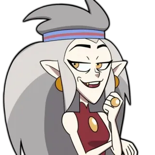 😏 9bfd5e10 Eda Clawthorne The Owl House Cartone animato, Personaggio, Strega, The Owl House - Aspirante strega, Eda, Eda Clawthorne telegram sticker