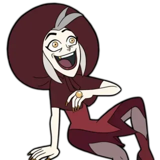 😂 9c2ba472 Eda Clawthorne The Owl House Eda Clawthorne, The Owl House - Aspirante Strega, Cartone animato, Strega, Personaggio animato, Disney telegram sticker