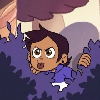 😝 a06c941a Luz Noceda The Owl House Luz Noceda, The Owl House - La Casa Gufo, cartone animato, personaggio, divertente, lingua fuori telegram sticker