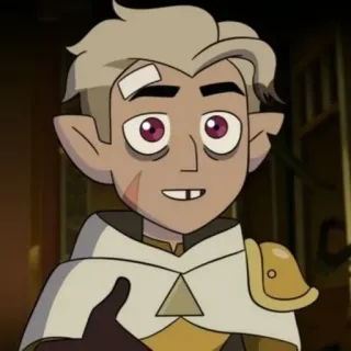 🙃 d53bf72c Hunter The Owl House Cartone animato, Fantasy, Animato, Personaggio, The Owl House, Hunter telegram sticker