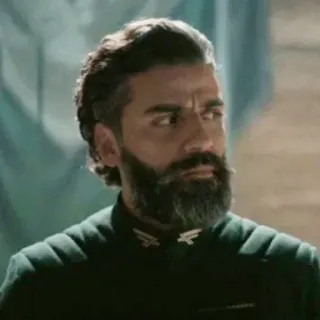 😐 3d5461f4 Dune Dune, Oscar Isaac, Duke Leto Atreides, Fiksi ilmiah, Film telegram sticker