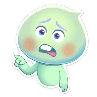 👆 824f86ff Cartoon, Personage, Wijzen, Animatie, Ziel, Emotioneel, Digitale kunst telegram sticker