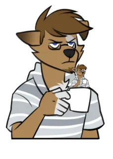 ☕️ 194ac199 Furry, Pies, Antropomorficzny, Kawa, Picie, Postać telegram sticker