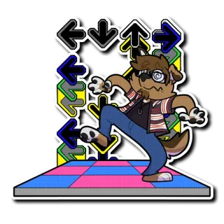 Dusty / @DustyPinhead telegram stickers