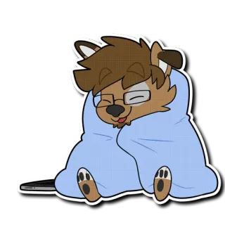 😚 d0555a5d Furry, Koc, Słodkie, Kawaii, Zwierzę, Kreskówka, Pies, Anthro, Postać telegram sticker