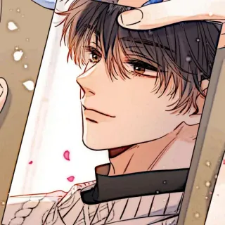 📼 1e10bc30 homem, rosto, estilo, suéter, cara, pessoa telegram sticker