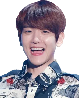 😃 e2c5d0a6 人物, kpop, 歌手, 男性, ポートレート, 笑顔 telegram sticker