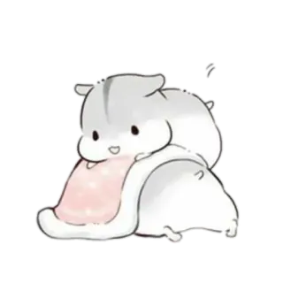 💘 50dd1cce hamster, schattig, dier, huisdier, kawaii telegram sticker