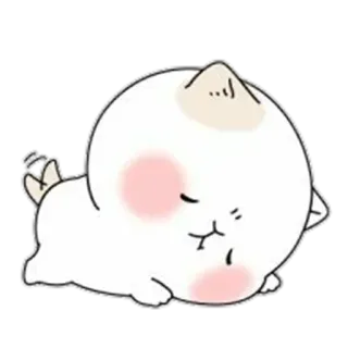 💘 ff097650 kat, schattig, cartoon, sticker, schattig, dier telegram sticker