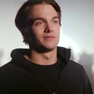 🍃 a790d7a0 남자, 후드티, 인물 사진, 사람, 남성 telegram sticker