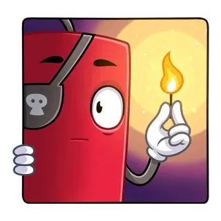 Динамит  (@TgSticker) whatsapp stickers
