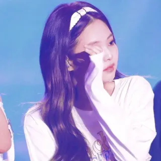 ➖ d12b2640 Jennie Дженни, певица, k-pop, знаменитость telegram sticker