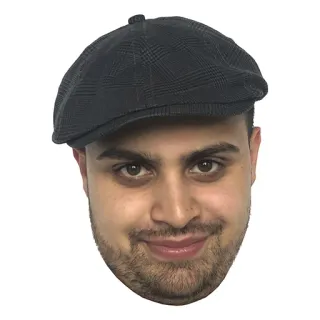 😍 5d17495b man, hat, face, person, head, portrait telegram sticker