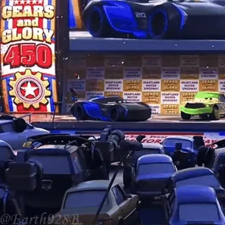 🥰 bba3423a GEARS AND GLORY 450 mobil, balap, olahraga, motorsport, kendaraan telegram sticker