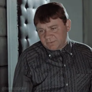 😠 32db5f1b @freetopsticker мужчина, человек, рубашка, портрет telegram sticker