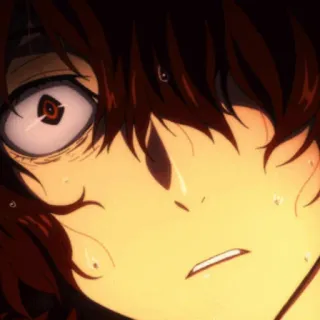 🪓 d5212414 Anime, Angst, Beklommenheit, Besorgt, Schweiß, Ängstlich whatsapp sticker