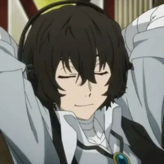 🪓 f5c618b6 Dazai Osamu Bungo Stray Dogs Anime, Dazai, Bungo Stray Dogs, Charakter, Lächeln whatsapp sticker