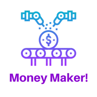 😍 9d302266 Money Maker dinero, finanzas, negocios, inversión, éxito telegram sticker