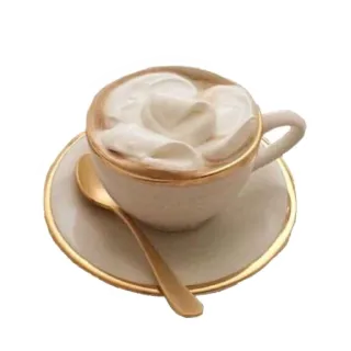 ☕️ d250cf0f café, tasse, boisson, latte, crème, boisson, caféine telegram sticker