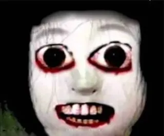 🔪 adb754a3 恐怖, 恐怖, 怪异, 不安, 怪物 telegram sticker