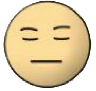 😐 0b6004bc Emoji, Sans expression, Neutre, Émotion, Visage whatsapp sticker