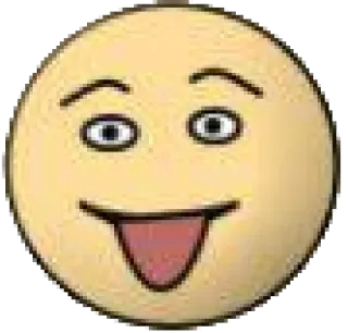 😛 b64b54d2 Émoji, Visage, Langue, Drôle, Idiot whatsapp sticker