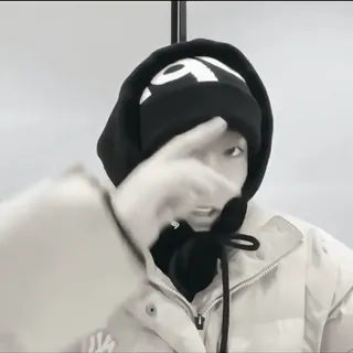 🔪 ac8c2c56 Person, Geste, Stinkefinger, Beleidigend, Kapuzenpullover, Schwarzweiß whatsapp sticker