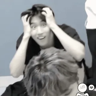 🔪 bd80cadb TALKER Mann, überrascht, verwirrt, Panik, Gesicht, Sprecher, Reaktion whatsapp sticker