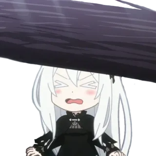 Ехидна Лучшая Вайфу whatsapp stickers